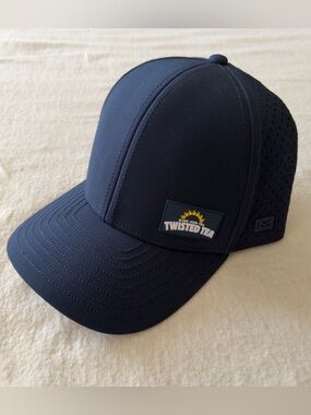 Melin Twisted Tea Men's Snapback Hat Cap Navy Blue Hydro A Game Snapback